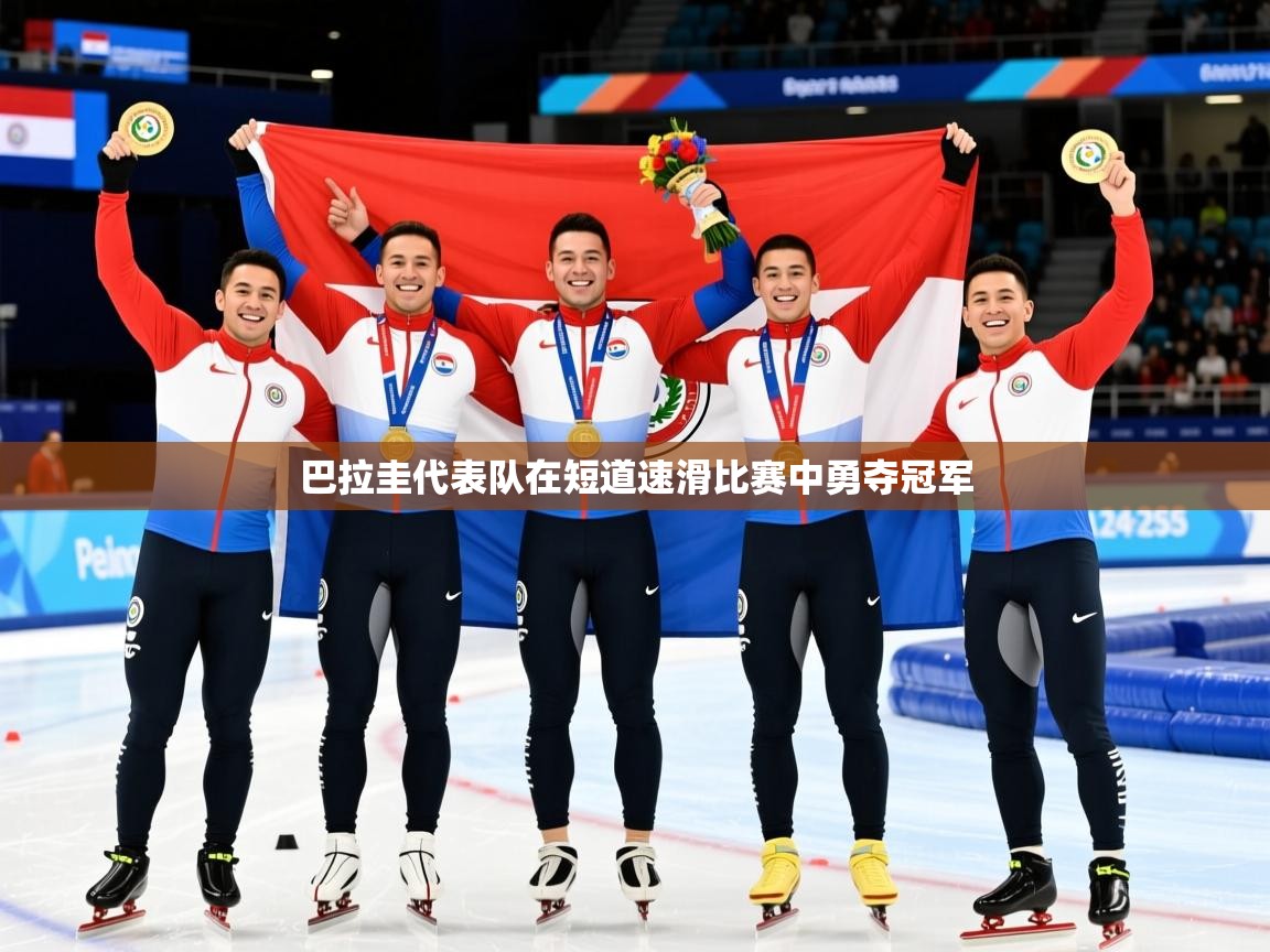 巴拉圭代表队在短道速滑比赛中勇夺冠军