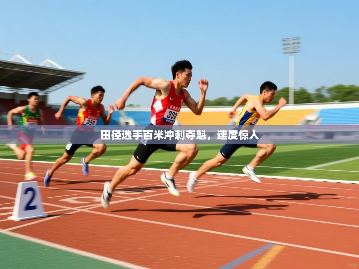 田径选手百米冲刺夺魁,速度惊人 田径选手百米冲刺夺魁,速度惊人