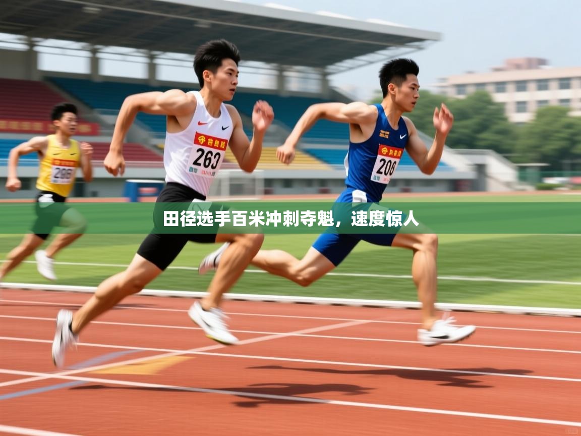 田径选手百米冲刺夺魁,速度惊人 田径选手百米冲刺夺魁,速度惊人